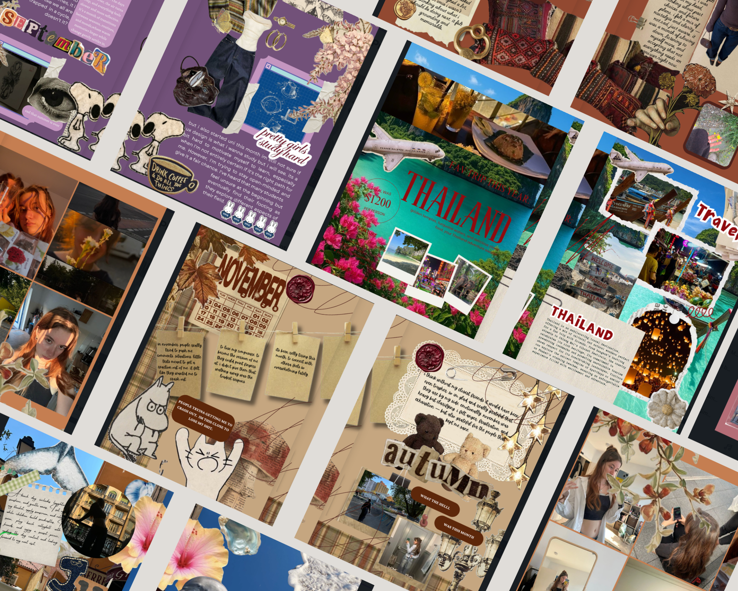 Year Recap Magazine | Journal | Scrapbook | Your Memories in one Magazine