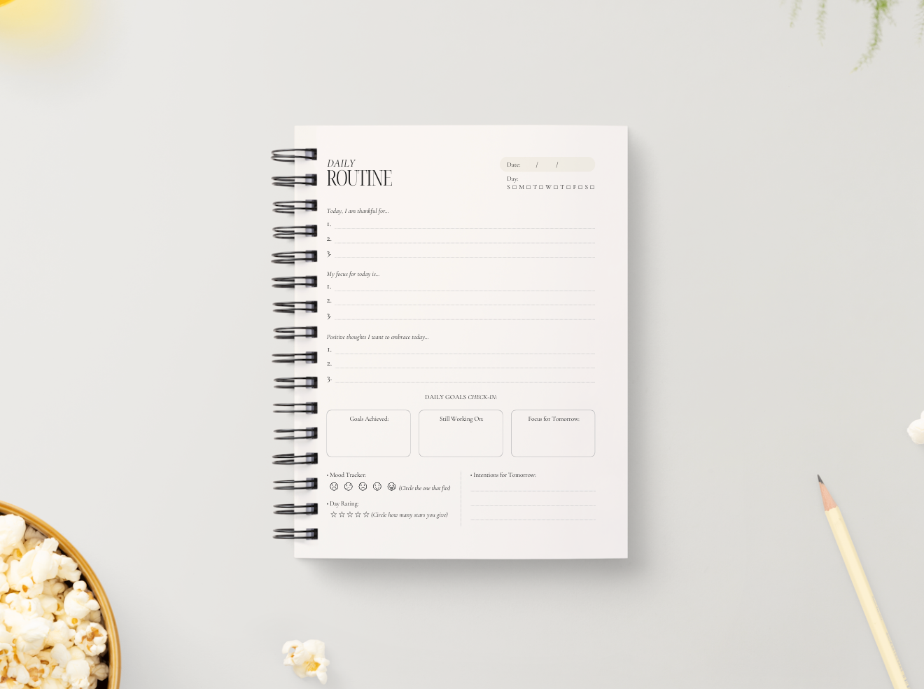 Manifest your dream life in three months journal